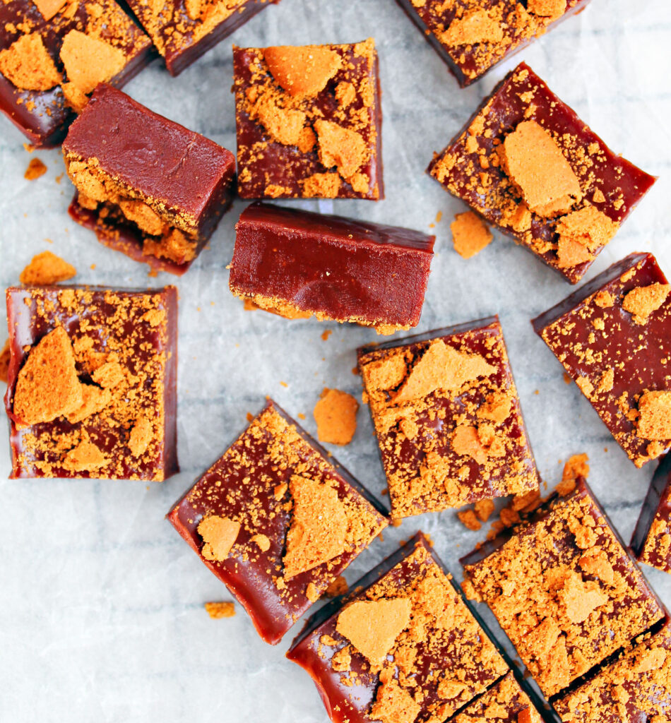 Vegansk pepparkaksfudge