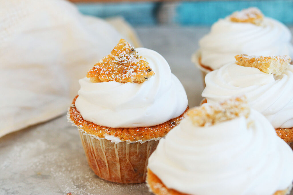 Veganska semmelcupcakes utan jäst