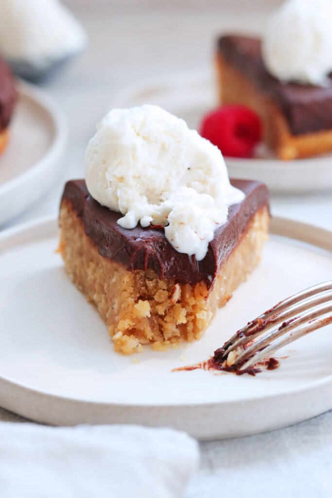 Vegansk kladdkaka med kokostosca
