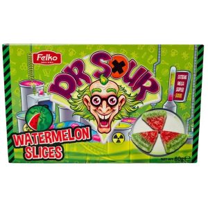 Dr Sour Watermelon Slices 80g