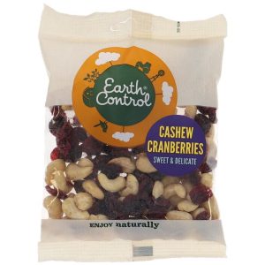 Earth Control 2 x Cashew & Cranberries