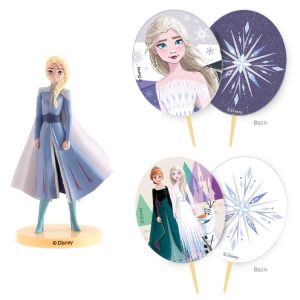 Tårtdekorationer Frost Elsa-figur & Caketopper