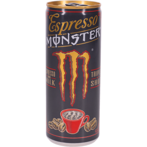3 x Monster Iskaffe Espresso