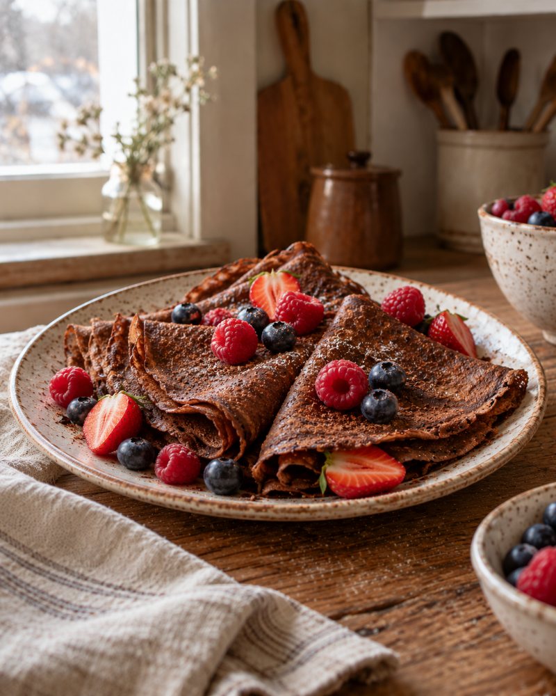 Chokladpannkakor